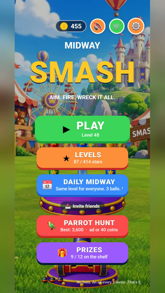 Level map